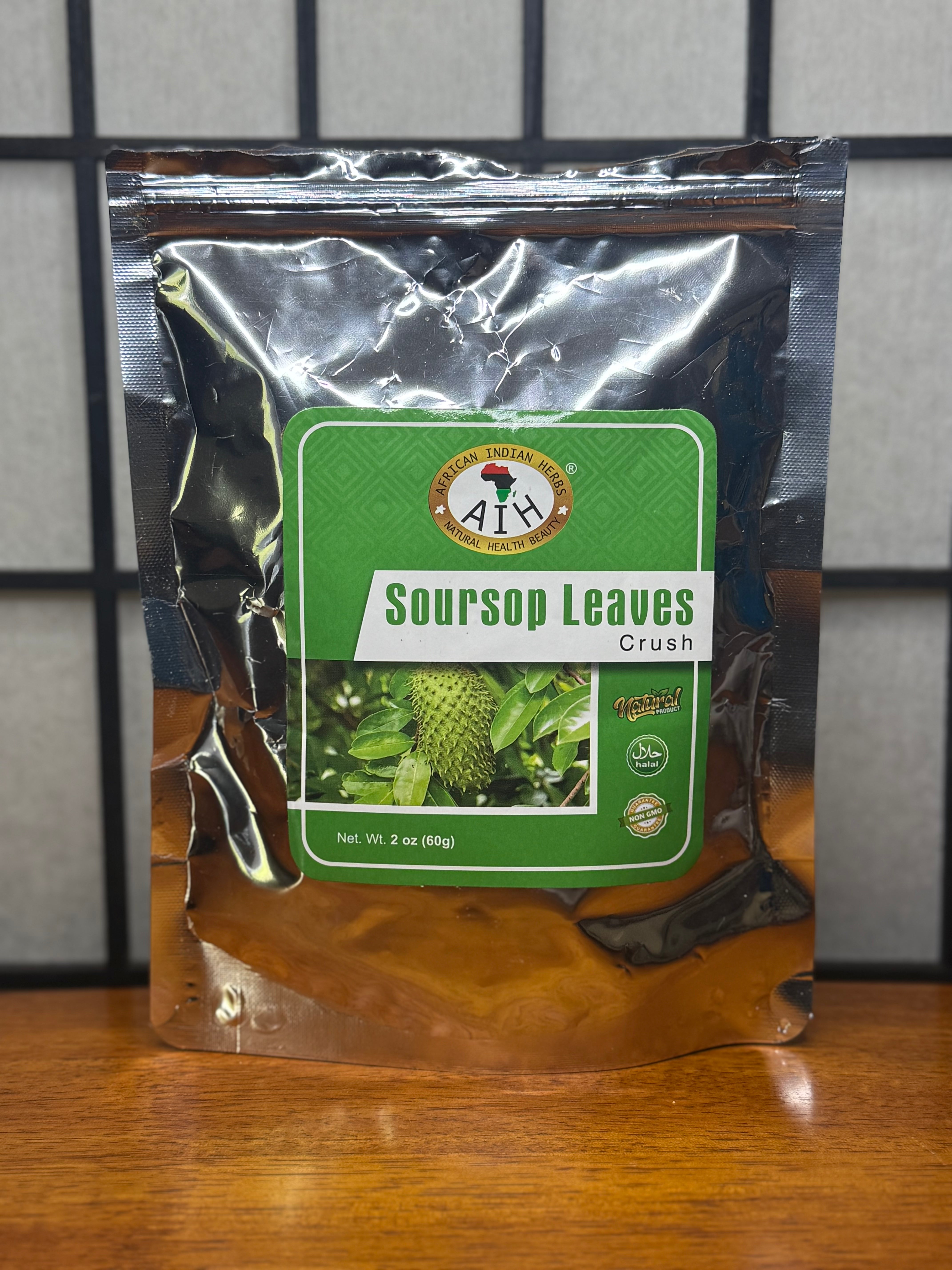 African Indian Herbs amazing Soursop Leaves