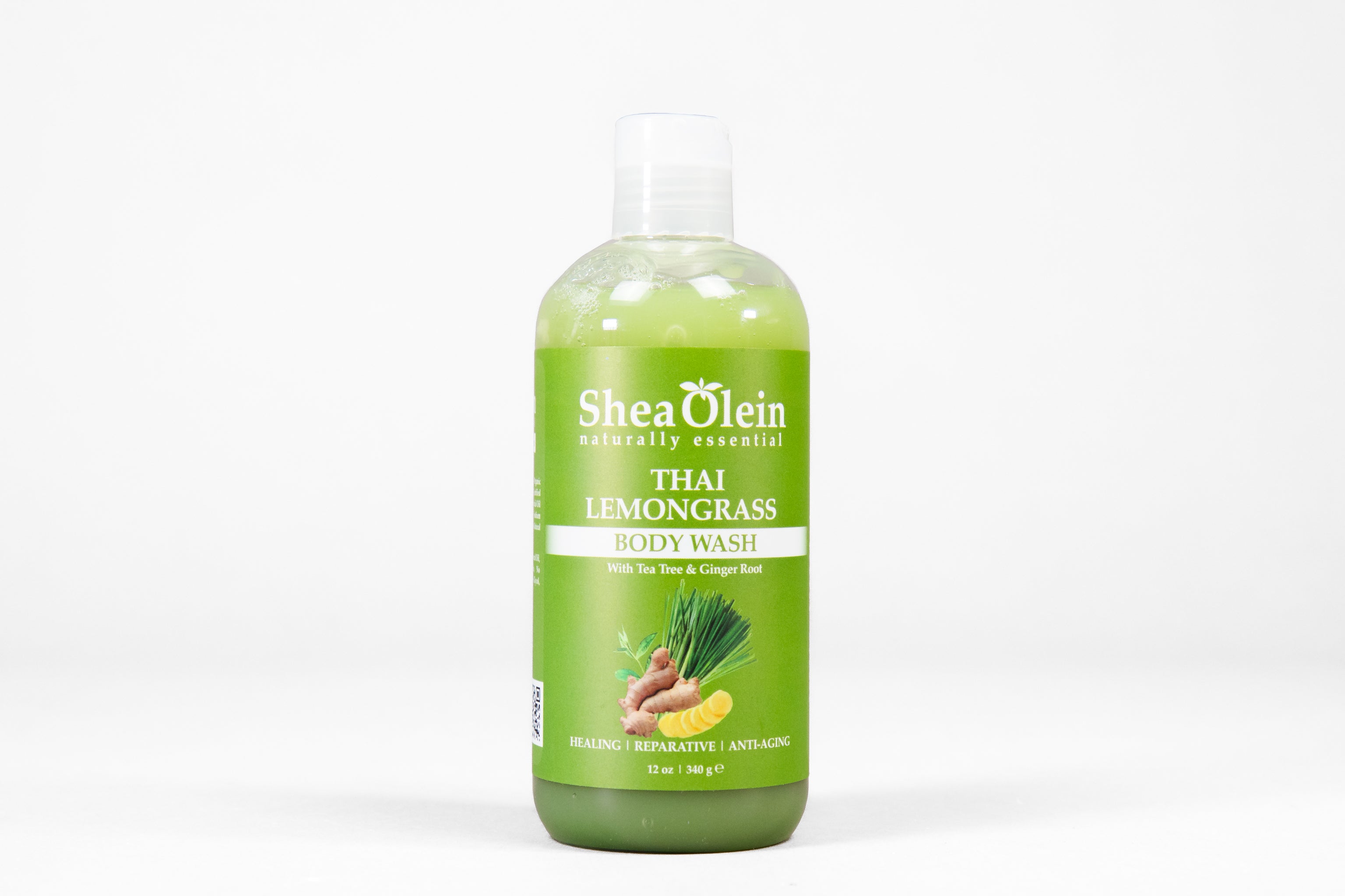 Organic Thai Lemongrass Body Wash with Tea Tree Oil & Ginger Root Extract
