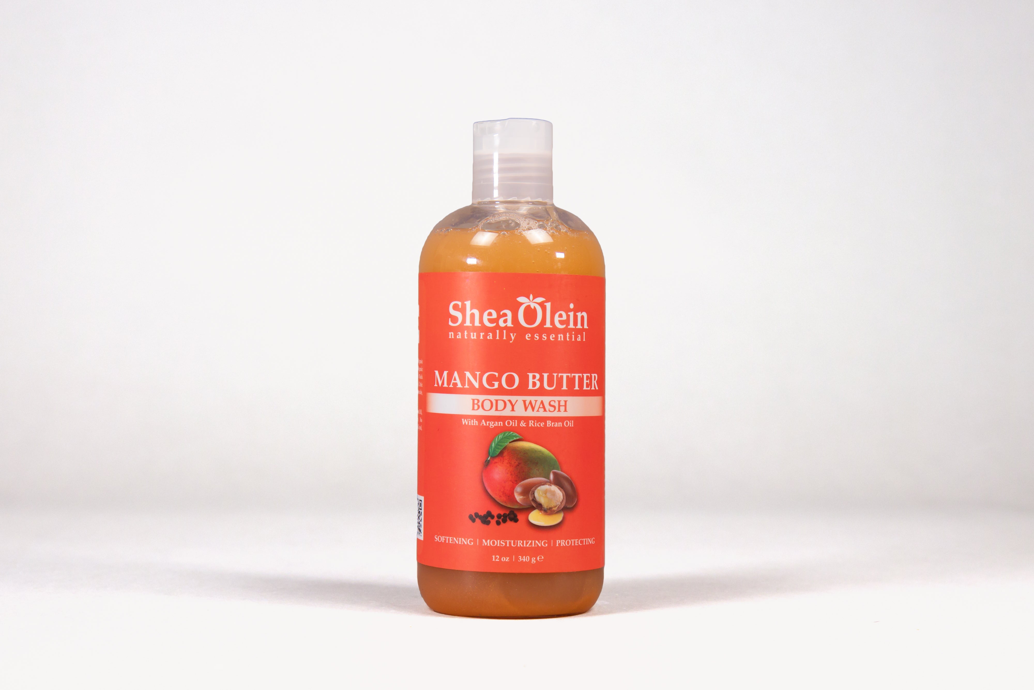 Mango Butter Body Wash with Argan Oil & Rice Bran Oil