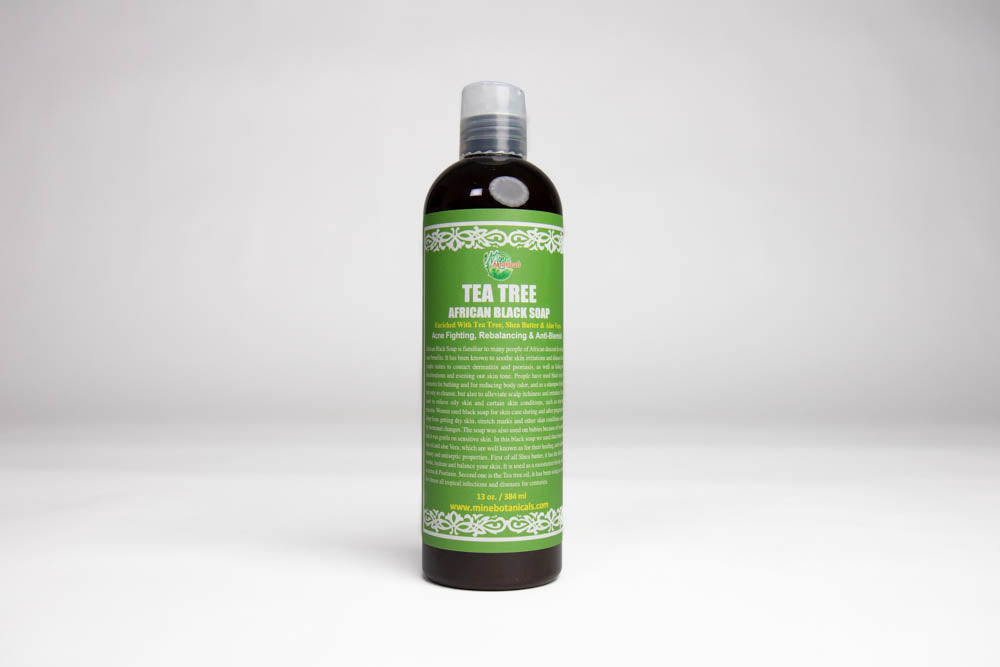 Tea Tree African Black Soap Body Wash