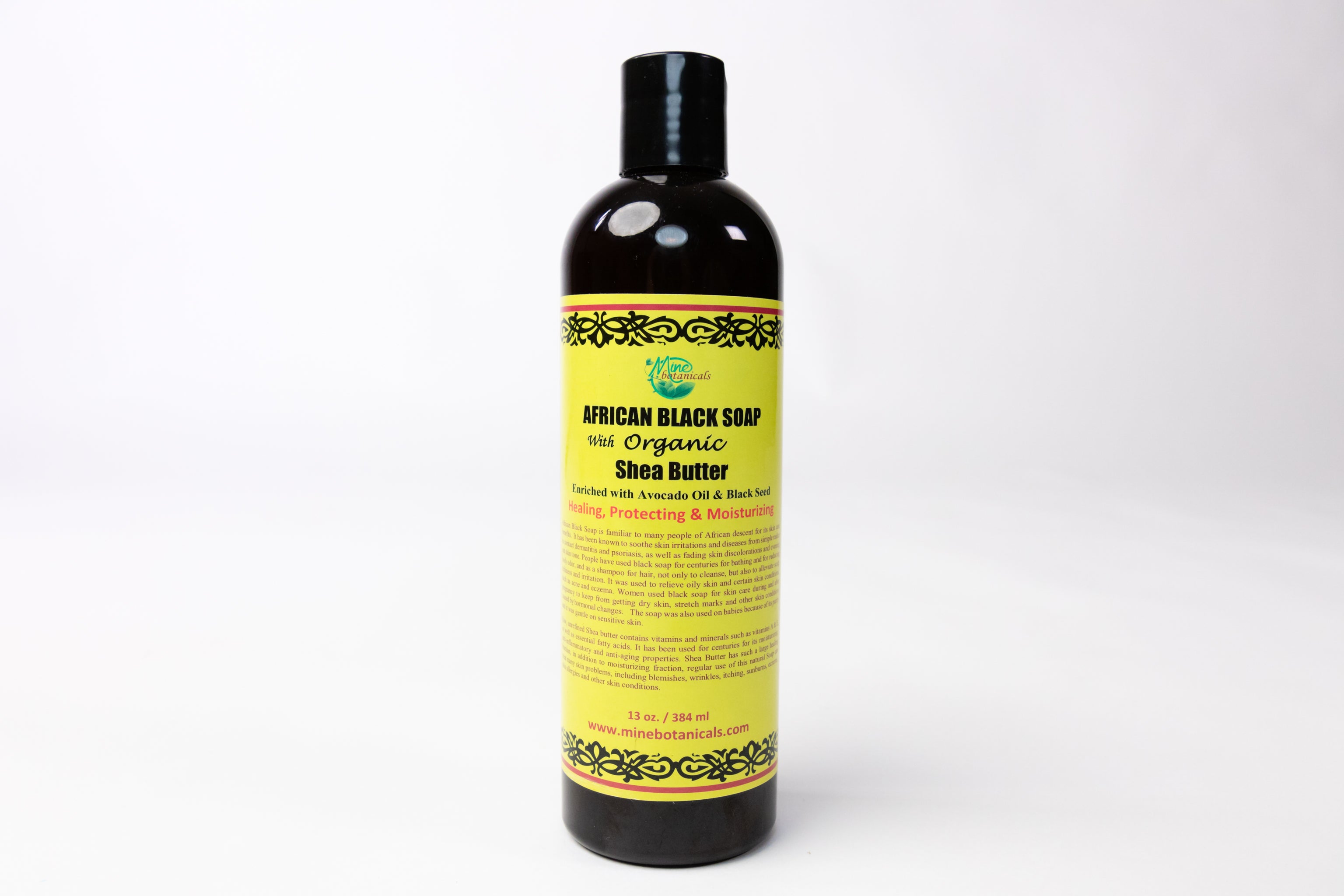 African Black Soap Organic Shea Butter Bodywash