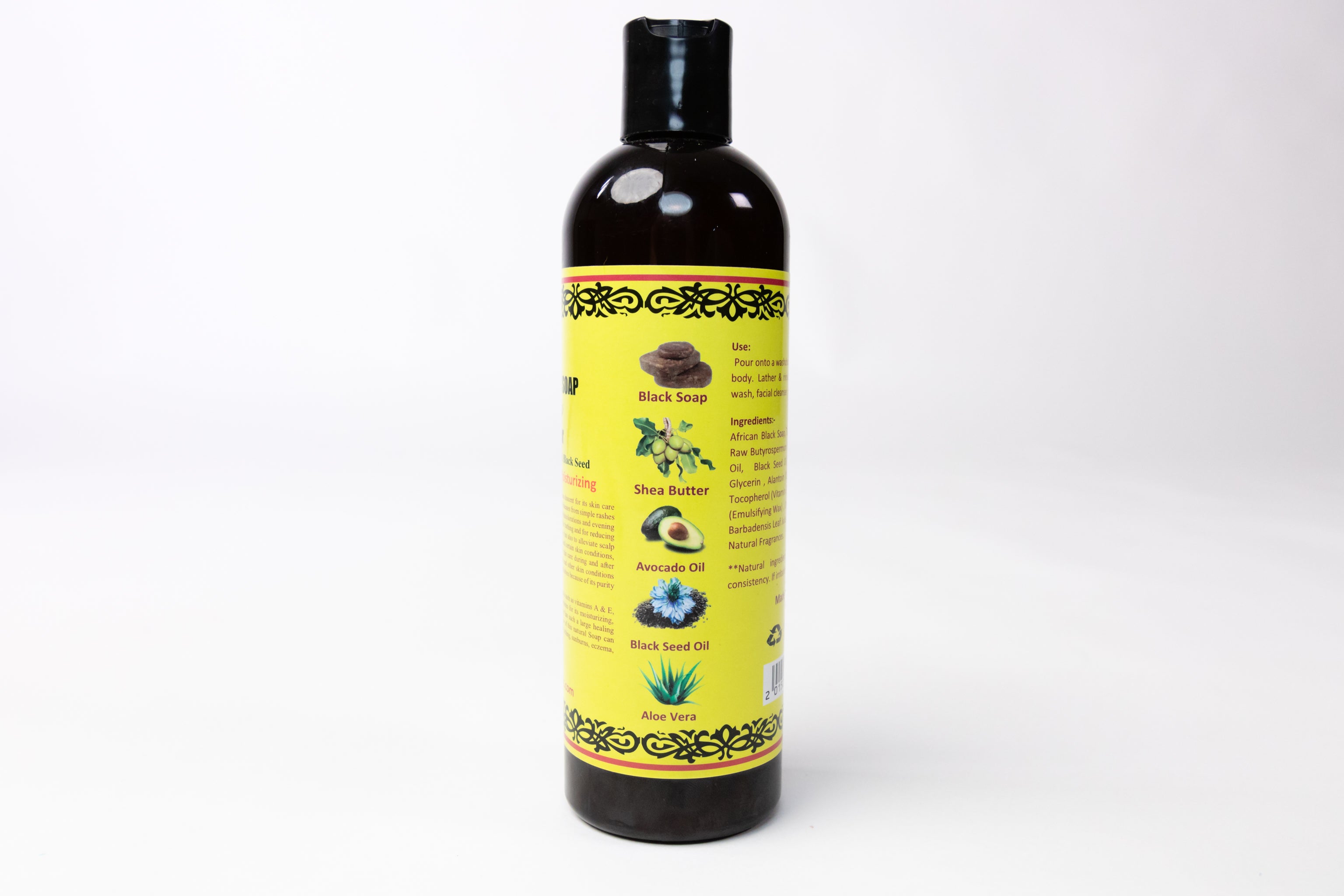 African Black Soap Organic Shea Butter Bodywash