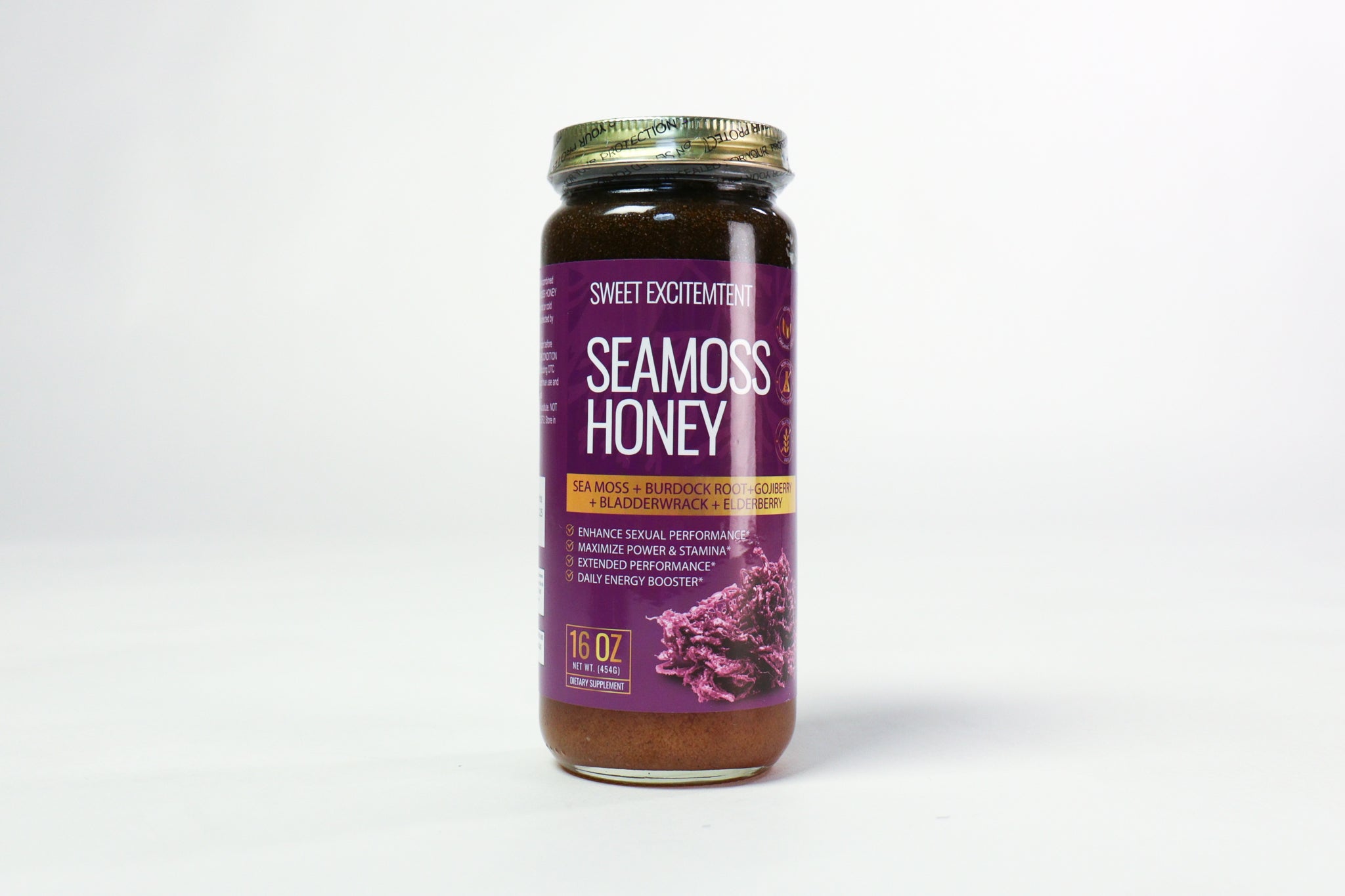 Sea Moss Honey with Burdock Root 16oz