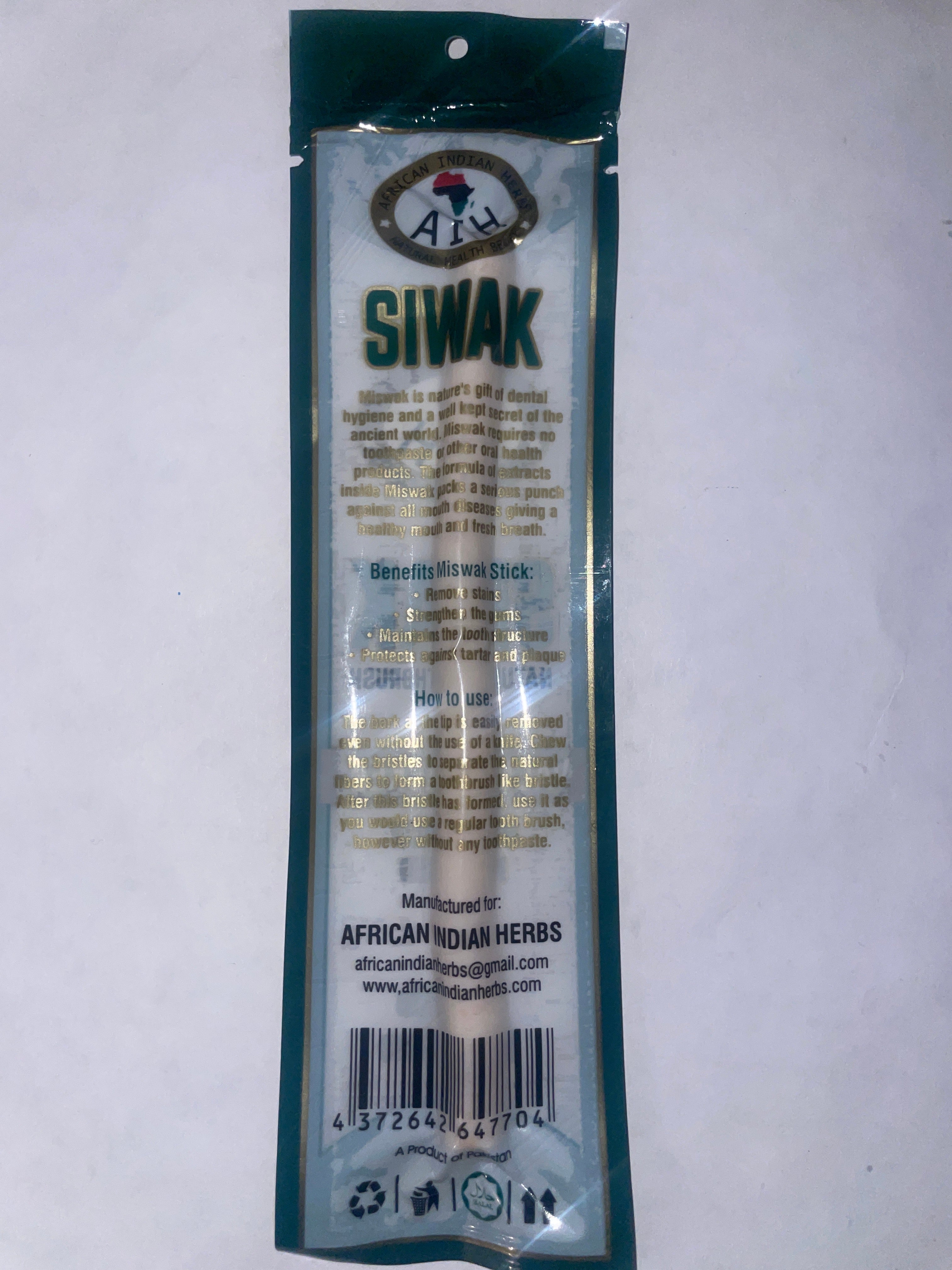 Miswak Natural Tooth Brush