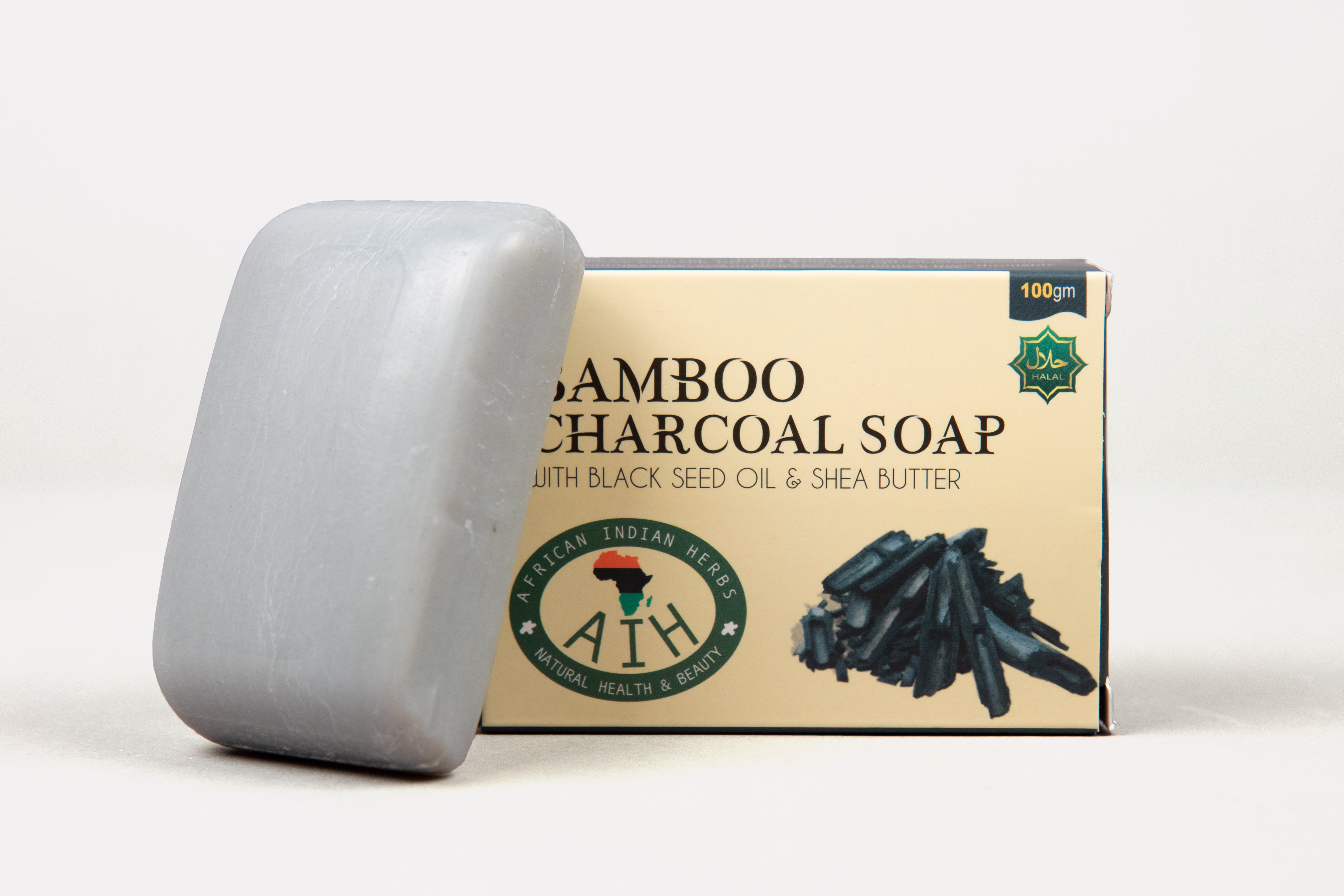 Bamboo Charcoal Soap With Black Seed Oil & Shea Butter