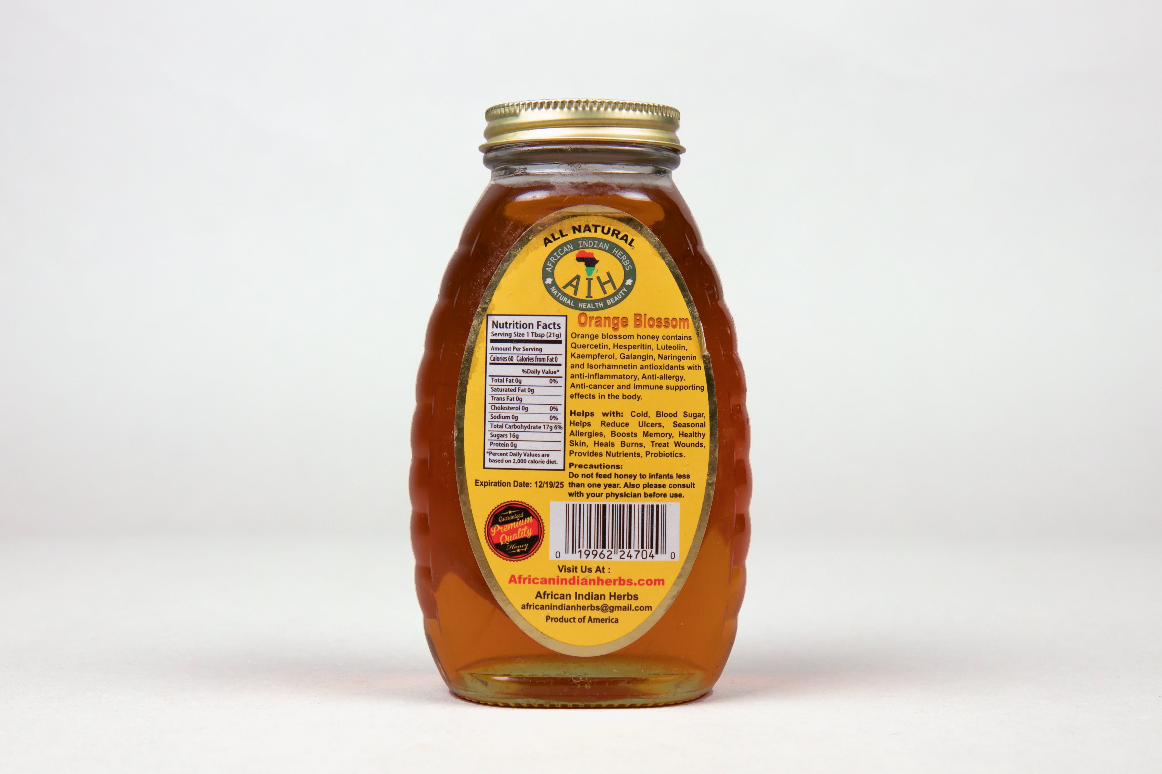 Orange Blossom Honey