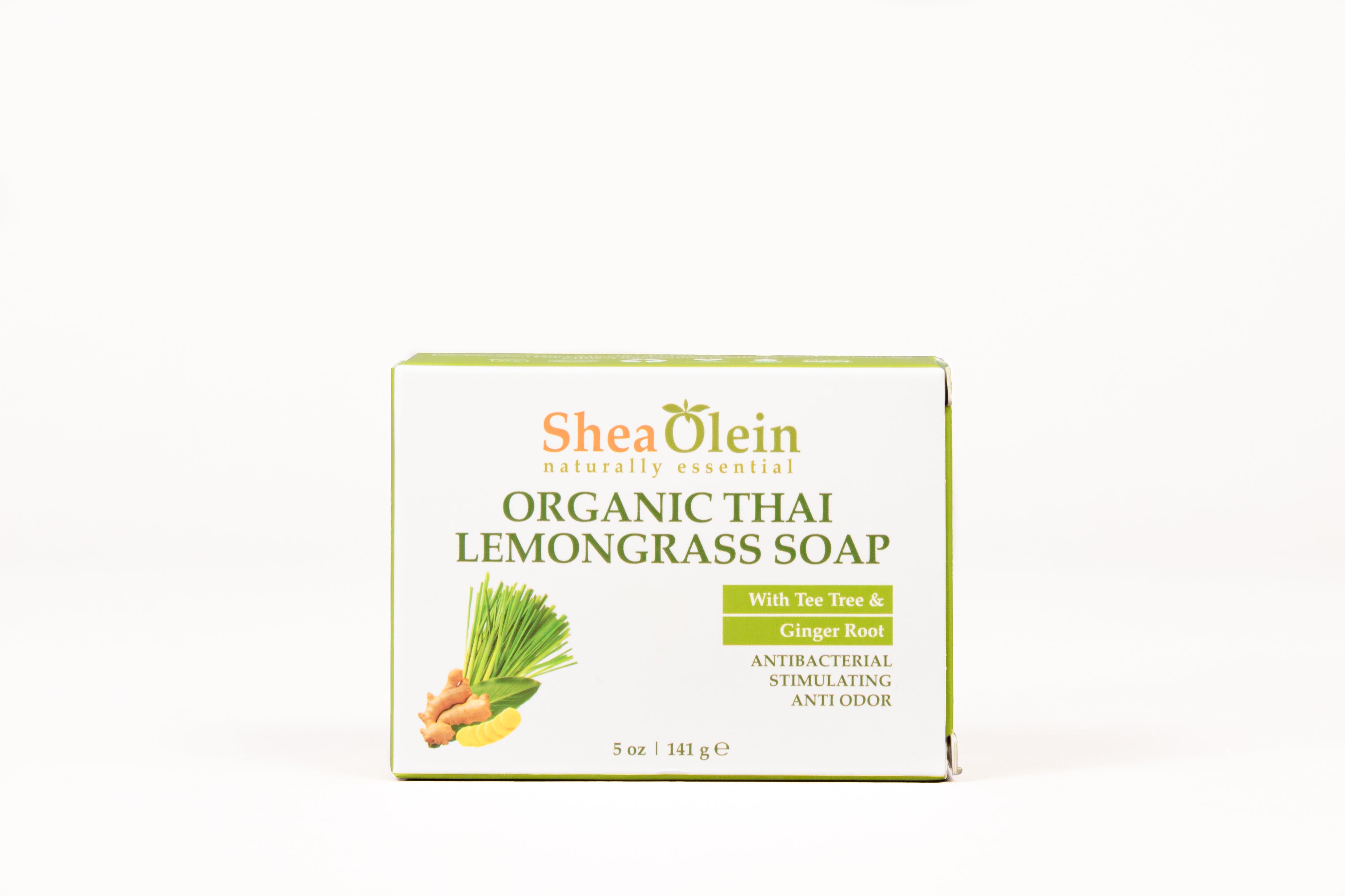 Organic Thai Lemongrass Soap with Tea Tree & Ginger Root