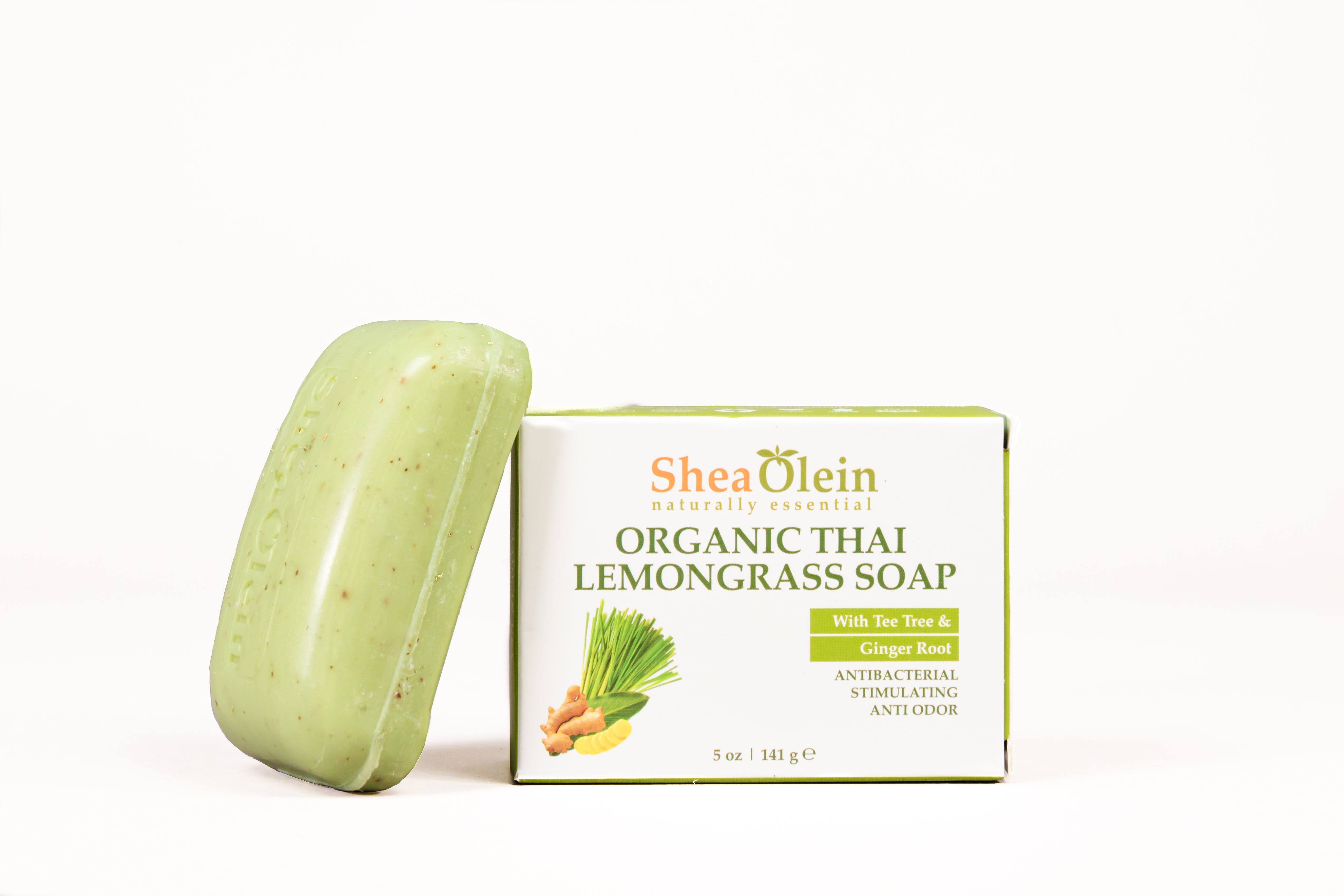 Organic Thai Lemongrass Soap with Tea Tree & Ginger Root