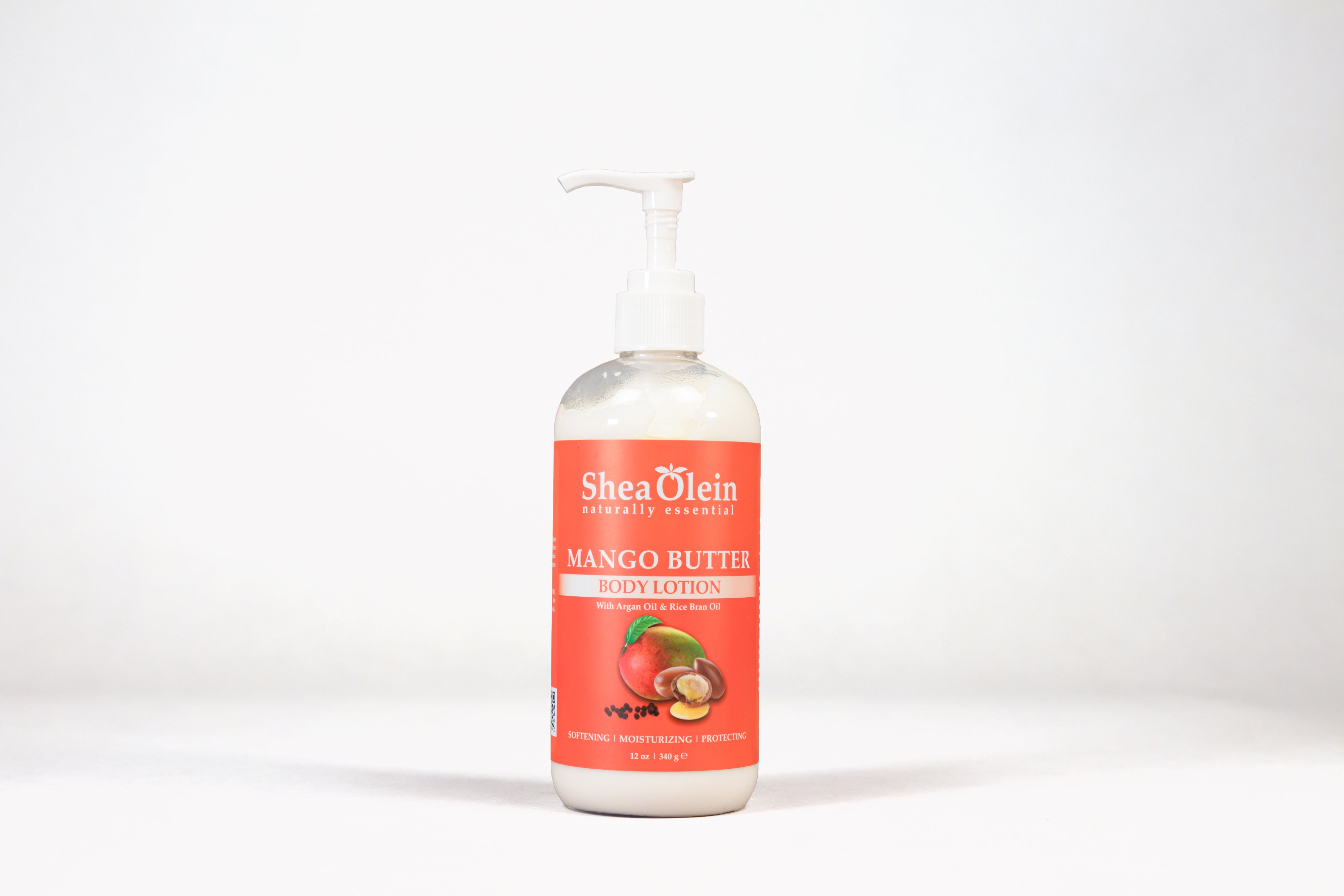 Mango Butter Body Lotion with Argan Oil & Rice Bran Oil