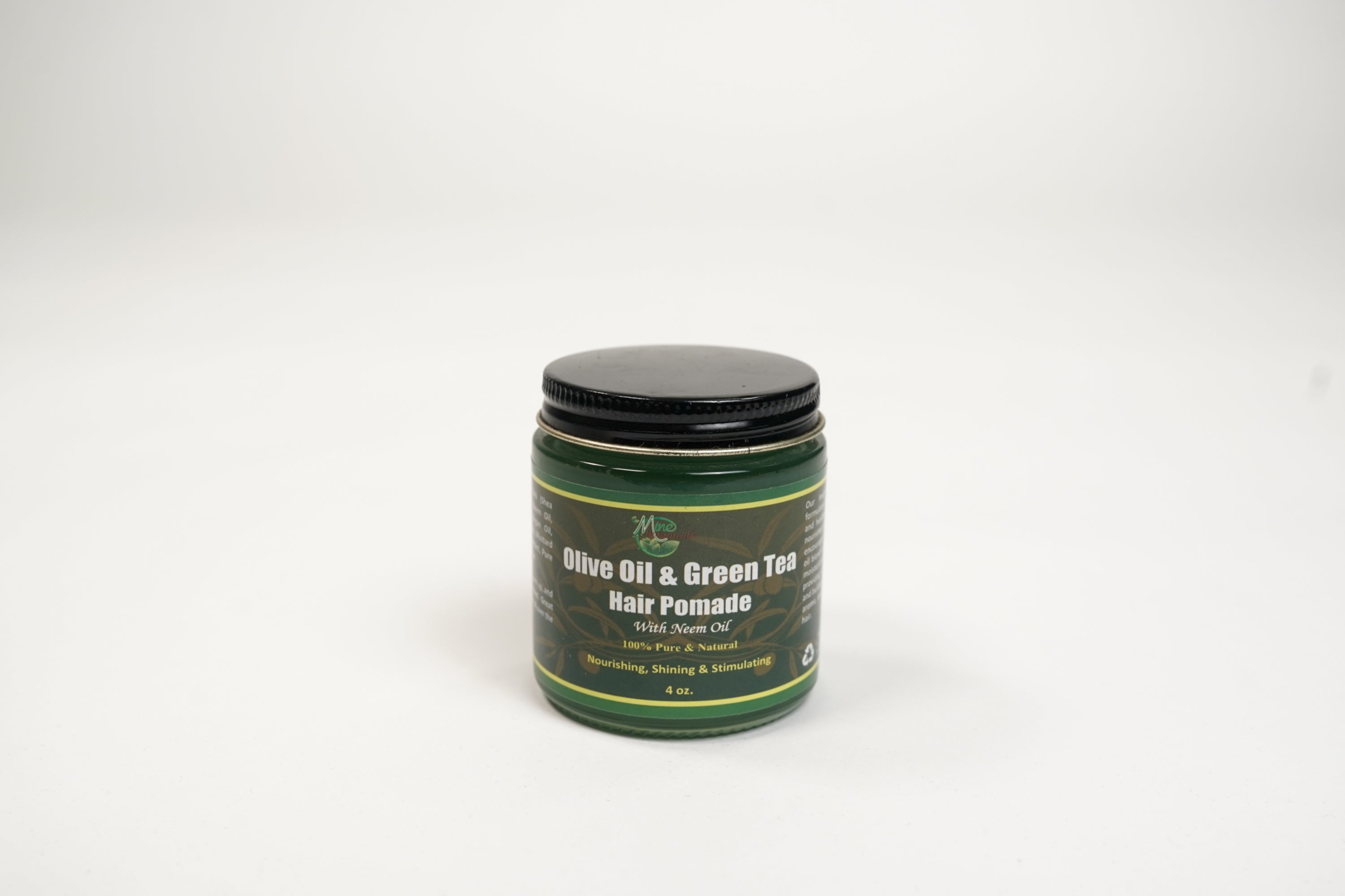 Olive Oil & Green Tea Hair Pomade with Neem Oil